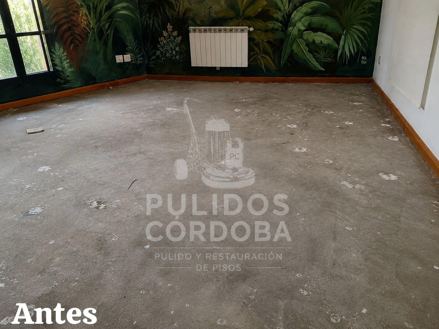 Antes del trabajo 2 de Pulidos Córdoba