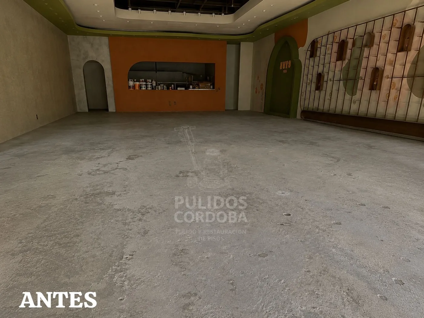 Antes del trabajo 8 de Pulidos Córdoba